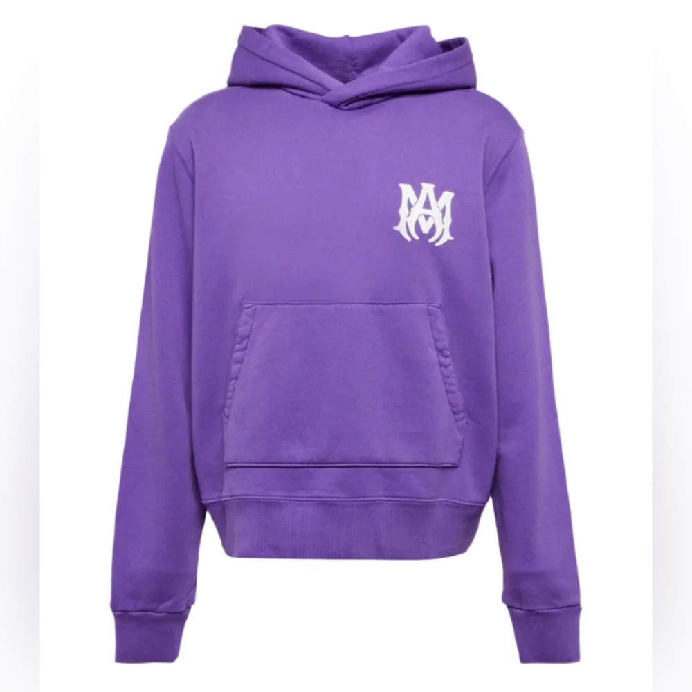 Amiri Purple Logo Hoodie (Winter 2023) - Picture 6 of 13